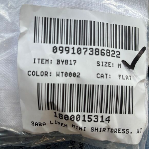 J. Crew White Sleeveless Dress with Gold Buttons - Picture 10 of 10